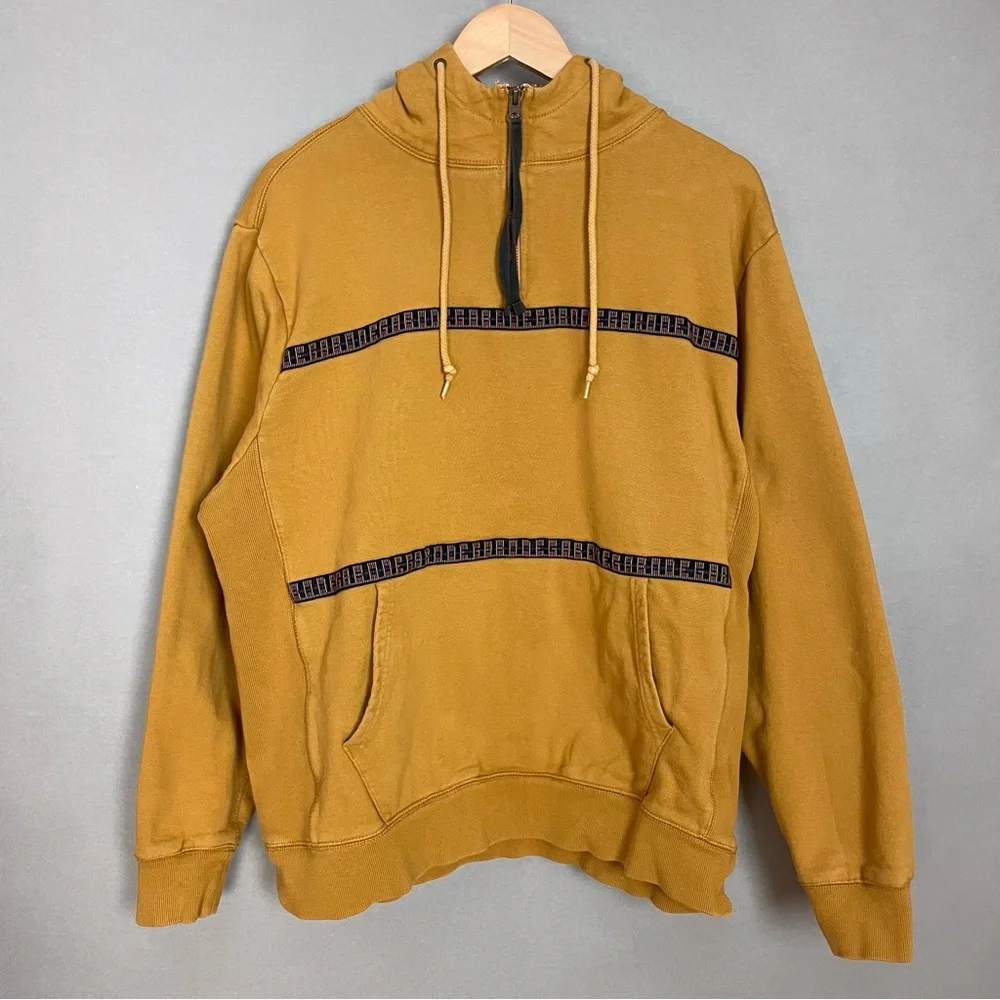 Bodgea Hoodie Sweatshirt Quarter Zip Hidden in Plain Sight Sz XL Men Streetwear‎